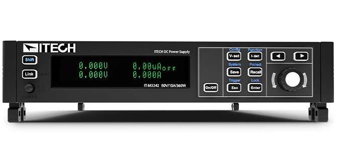 ITECH艾德克斯IT-M3200系列高精度可编程直流电源(½ 1u, 100~360W)